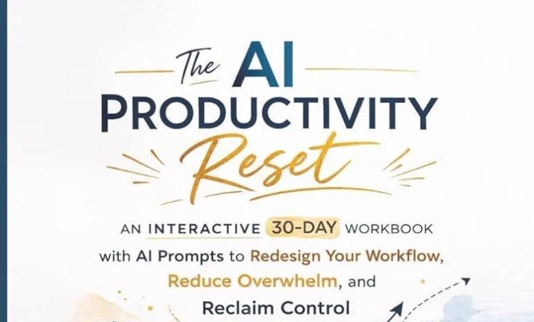 “You Don’t Need More Productivity Hacks. You Need a Reset.”